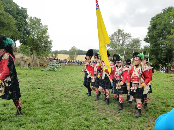 Slag van Waterloo Reinacting (België)